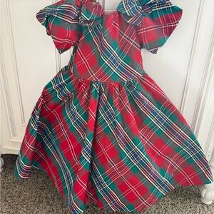 Janie and Jack Festive Plaid Dress